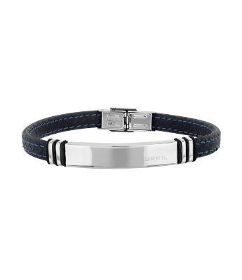 BREIL BRACCIALE SAVAGE NERO IN ACCIAIO E SILICONE TJ1974